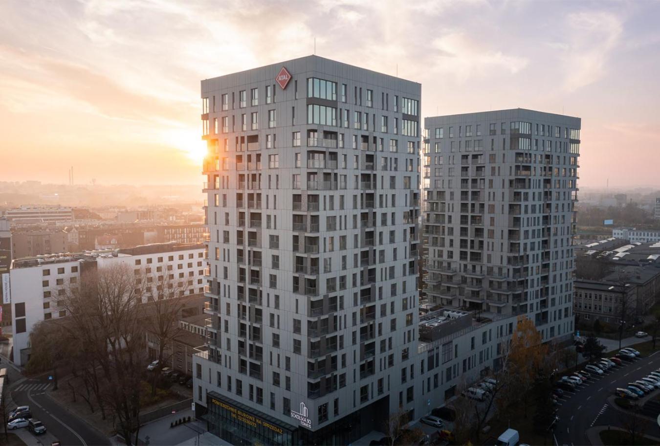 Kairos Apartments -Tower II Premium - Darmowy Parking, Silownia, Sauna - Scisle Centrum Katowice Eksteriør billede